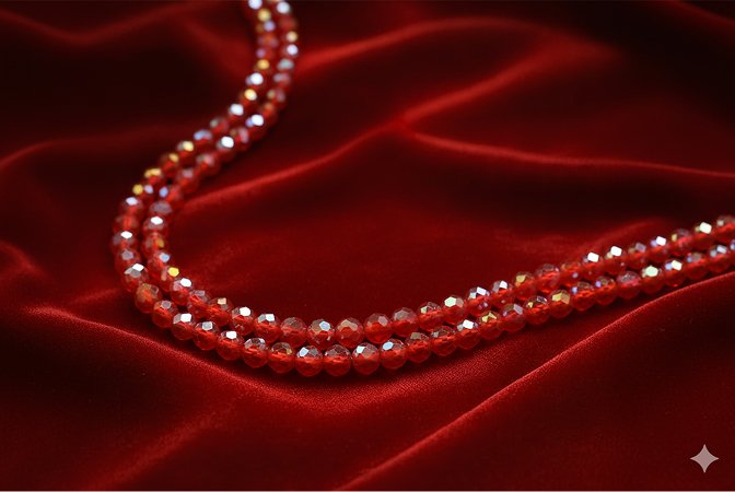 Red Coral Mala